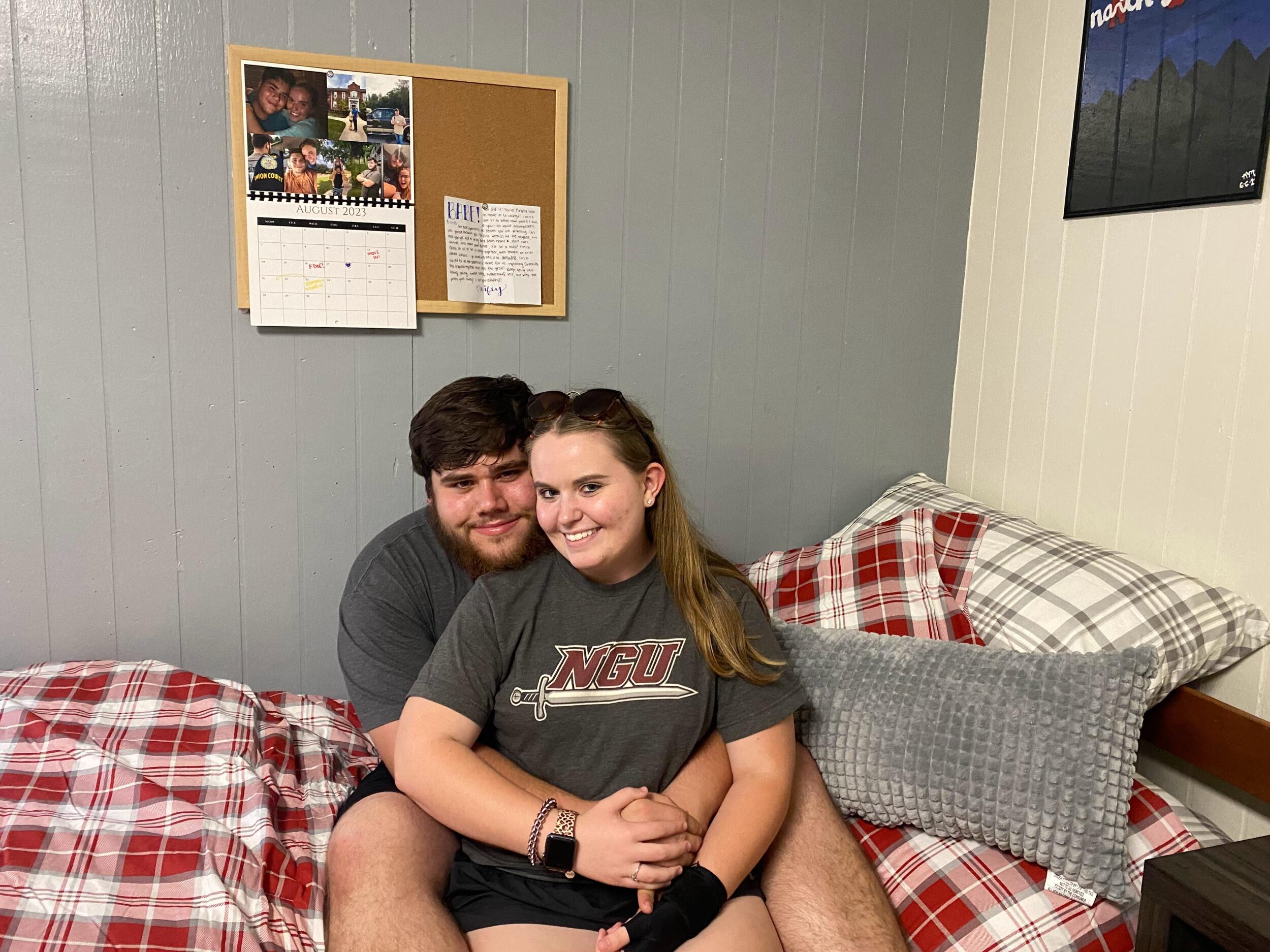 Gage Moves into College