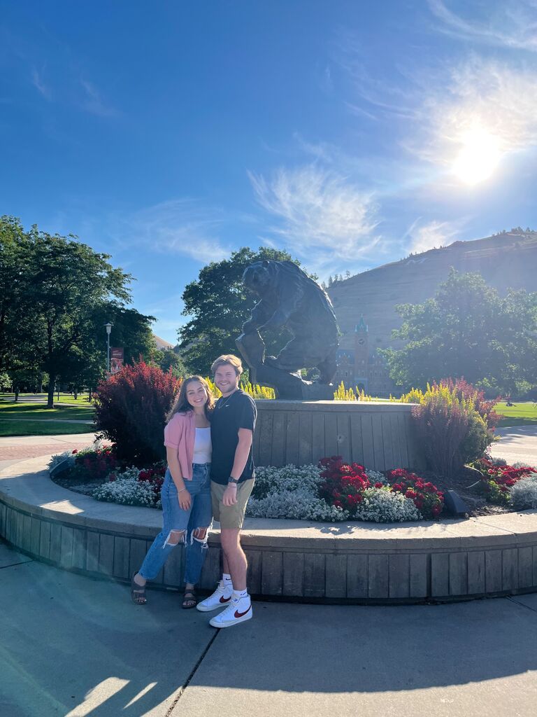 First day of fall school semester (Adrienne’s senior year and Tyler’s junior year)
