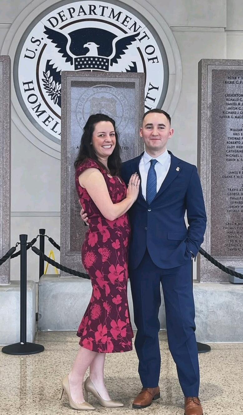 Paul graduated from the HSI academy and headed North where he clearly upgraded his life to live out of a suitcase in a studio apartment with Colleen and Turkey. The water was undrinkable and there was a mold problem but this would end up being the first home they shared as family. 