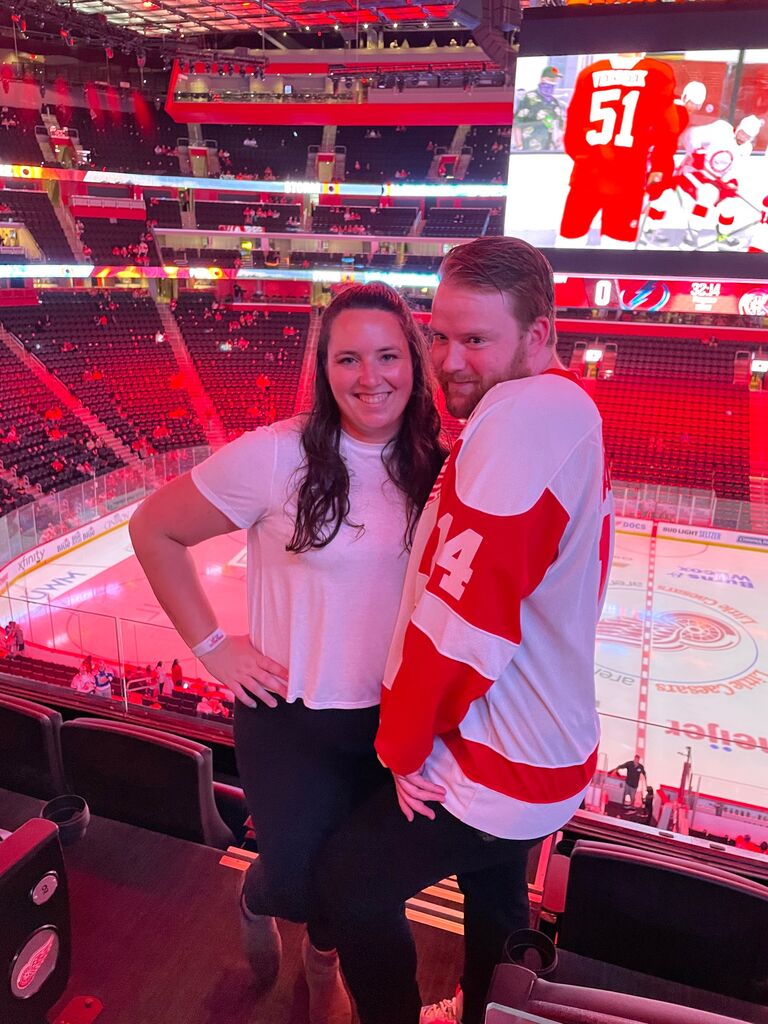 3 year anniversary was celebrated on opening day for the red wings.