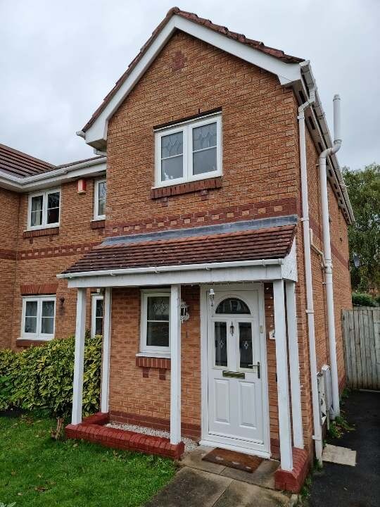 Our first house together - so many lovely memories have been created here! Living together has been amazing so far!