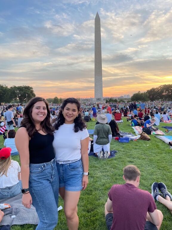 Michelle and Rebecca begin a summer full of figurative and literal "sparks", kicking it off with the 4th of July firework display on the National Mall.