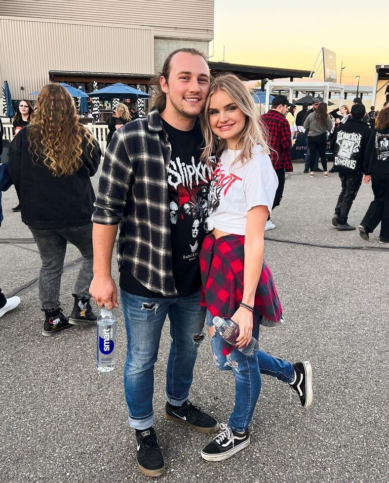 Rocking out at a Slipknot Concert 