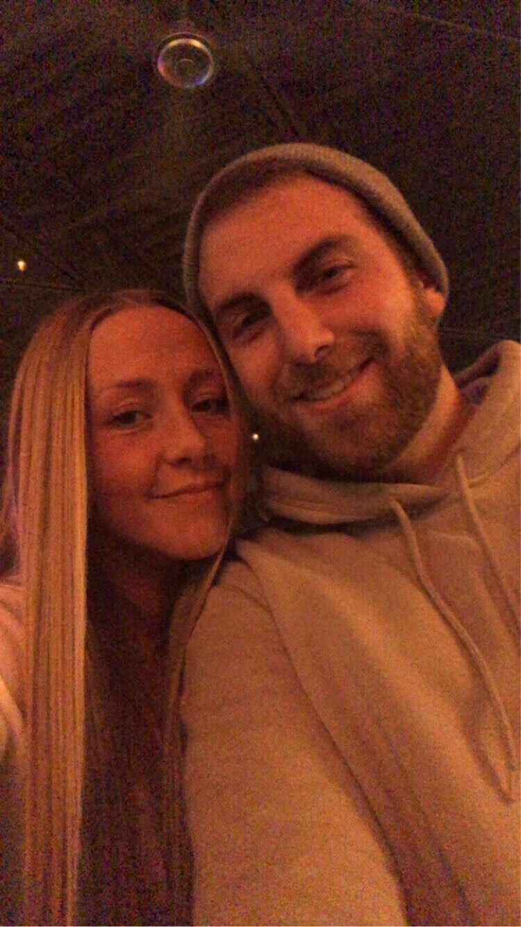 Our first date.