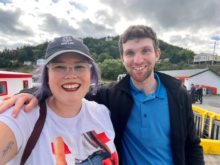 In August of 2021, Chels and Ian had their first date at Brewdock, followed by a nice walk through the City and a pint on the O'Reilly's Rooftop.  They spent the rest of the summer exploring the island together. 