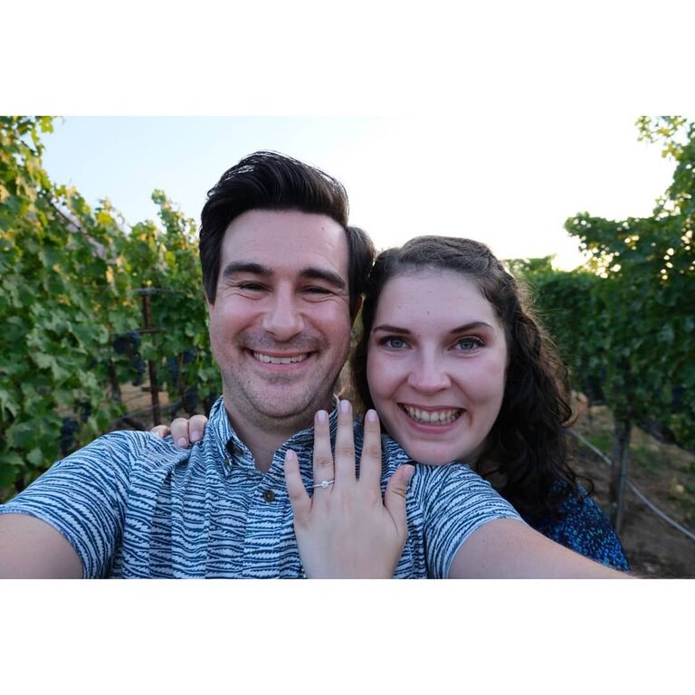 MAREN AND MATT GET ENGAGED! Matt proposed to Maren in the vineyards of Castello di Amorosa in Napa Valley, California on August 10th, 2021 with a beautiful ring and heartwarming "drumline" compiled from videos by family and friends.