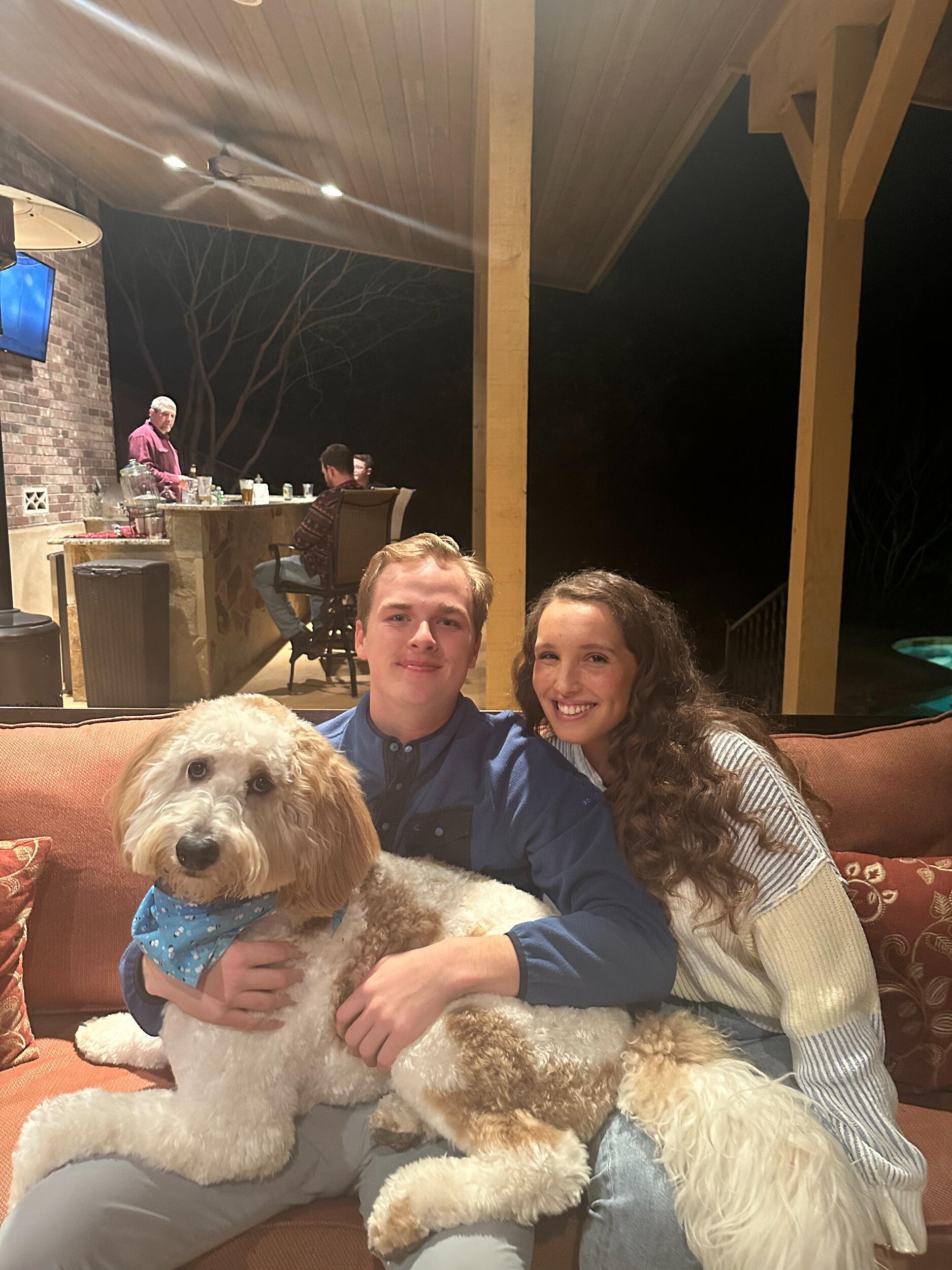 Last Christmas as boyfriend & girlfriend!