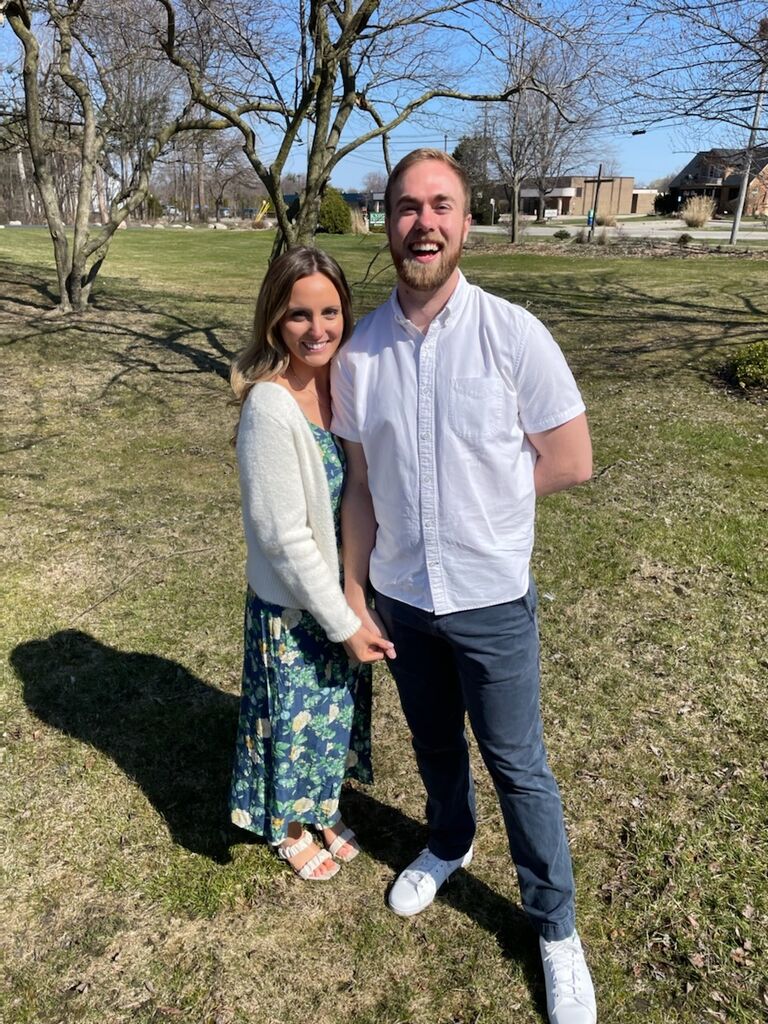 Easter! Adam's first time meeting Rachel's family