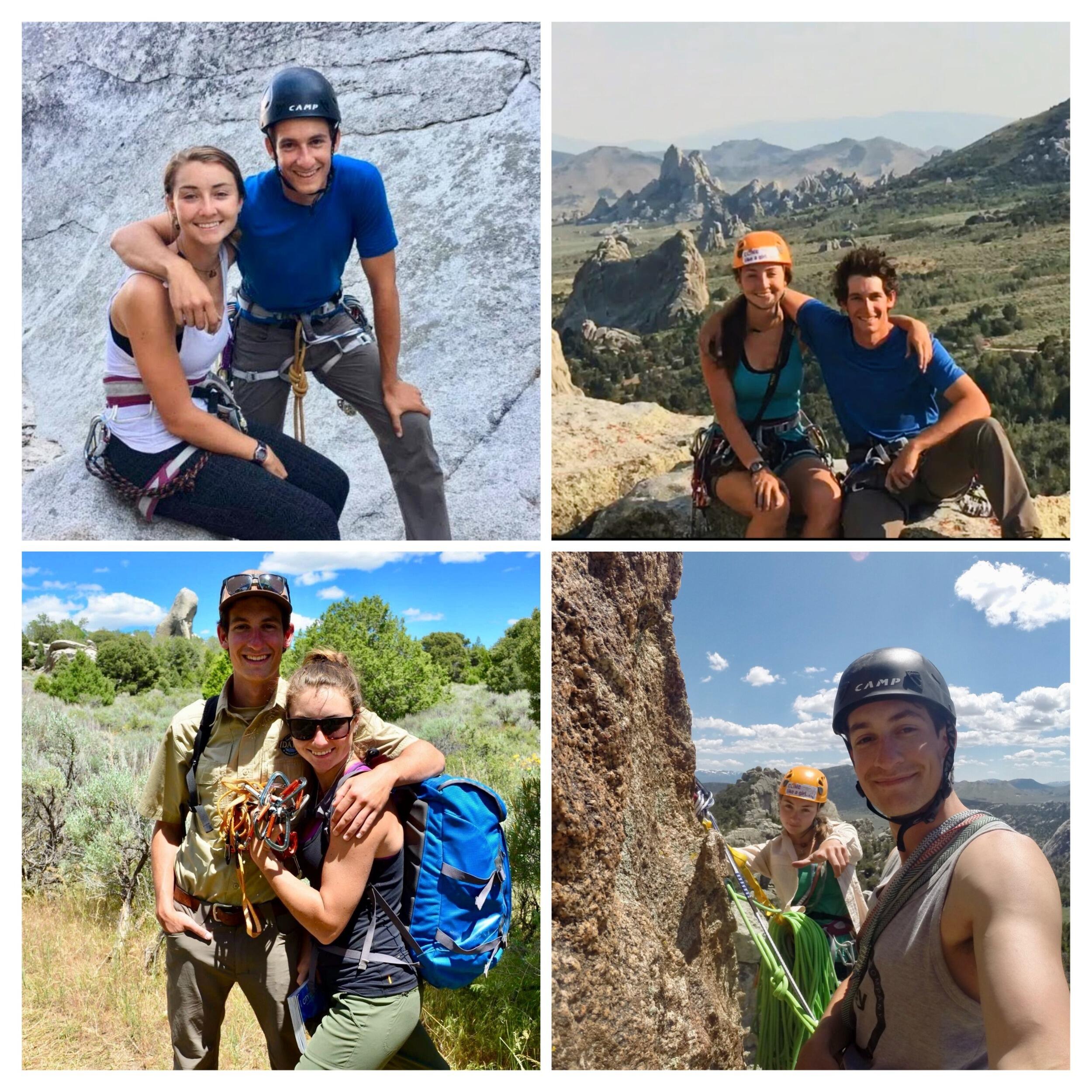 However, most of the time, or all of the free time, was spent rock climbing throughout the City with friends and each other.