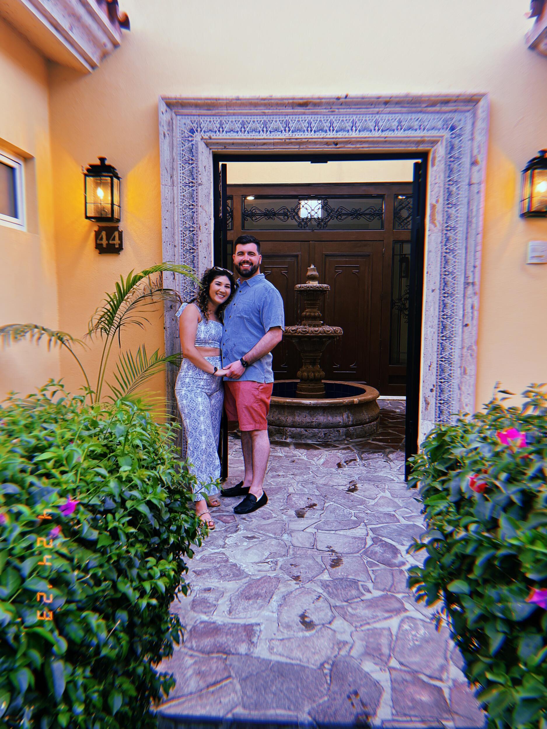 Our first trip to Cabo! Sofi did not want to come back.