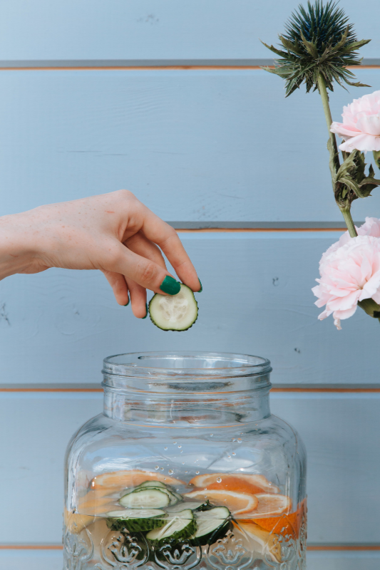 BBQ Party Ideas - Infused Water