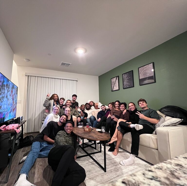 Thanksgiving with our Vegas family.
First time hosting in our home.