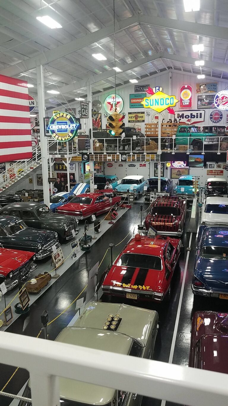 We met at Eagles Mere auto museum in Sullivan county PA. 