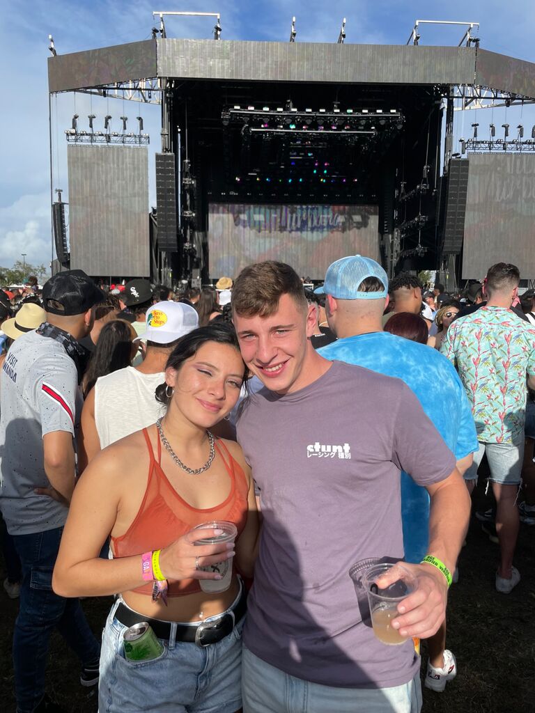 Our 1st concert together.
Miami, FL.