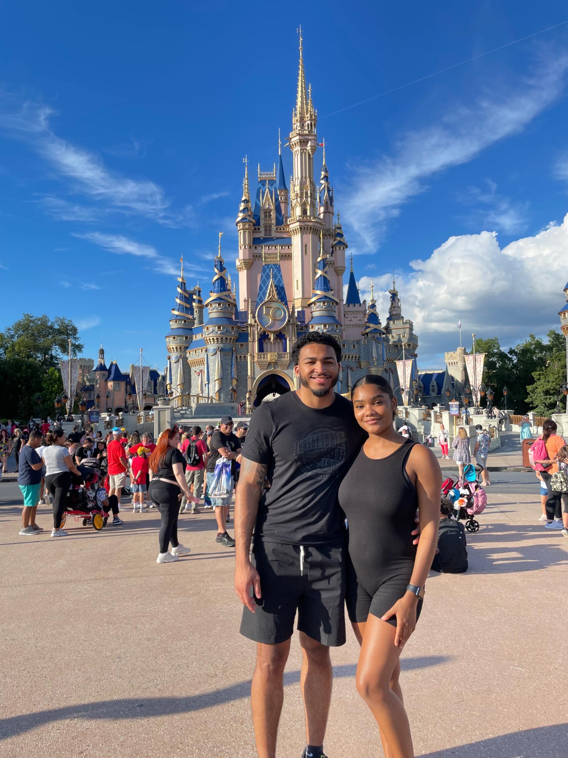Well Well Well... CJ finallyyyy got it together! This was the day he finally asked Jadah to be his girlfriend, and of course, she said yes. It only took years of everyone telling him what was obvious! But hey, they do say Disney is "where dream come true"- and for us, that couldn't been more true.
