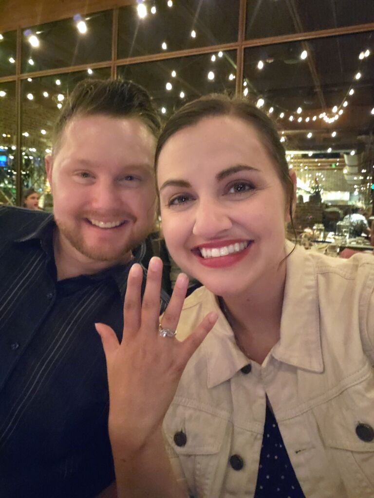 ENGAGEMENT DAY!!!! Dinner at La Loma in Castle Rock, CO