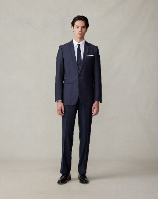 navy dress black tux Egara Men's Black Homecoming Suit