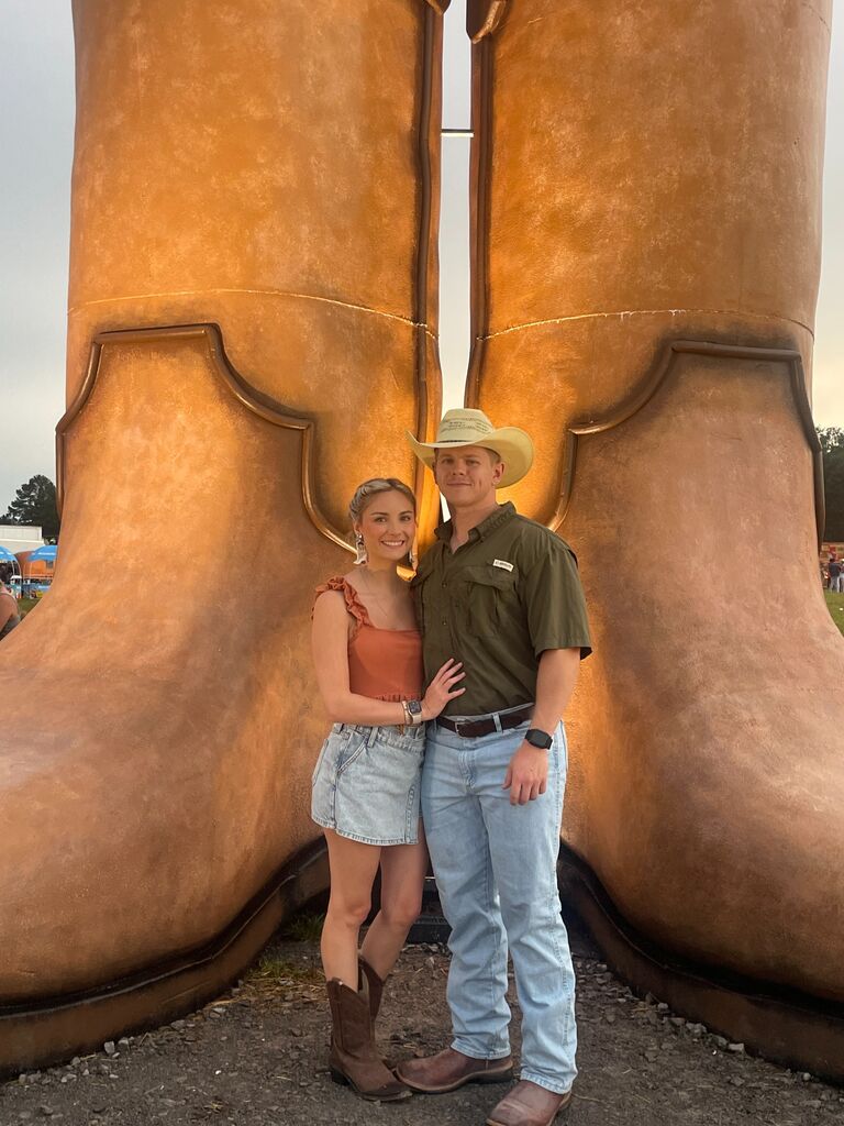 Rock the South 2023 in Alabama. It's safe to say Caleb and I will not be going back.