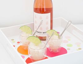 Easy recipe for rosé granita