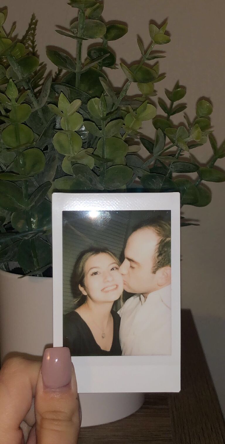 This polaroid picture was taken on our 1 year anniversary together! :)
This was our first major milestone in our relationship and we are beyond grateful for every year since🤍
