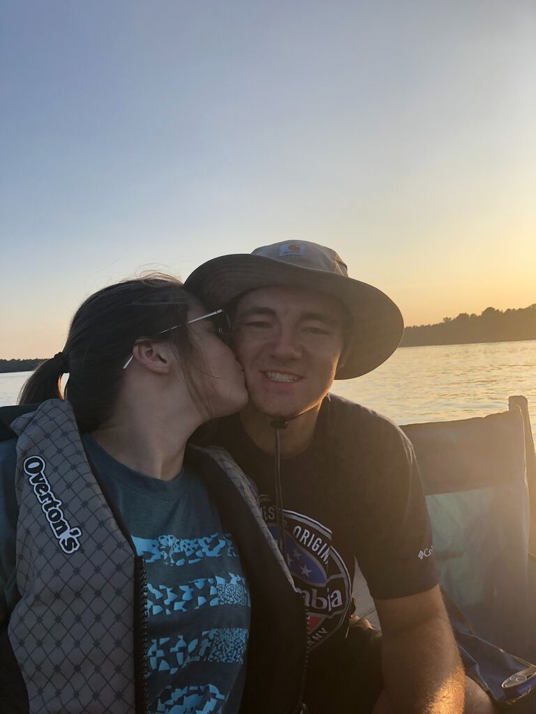 Camping on Lake Holcombe
