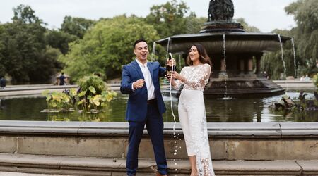 Bethesda Terrace Central Park Elopement - Sarah Sayeed Wedding Photography