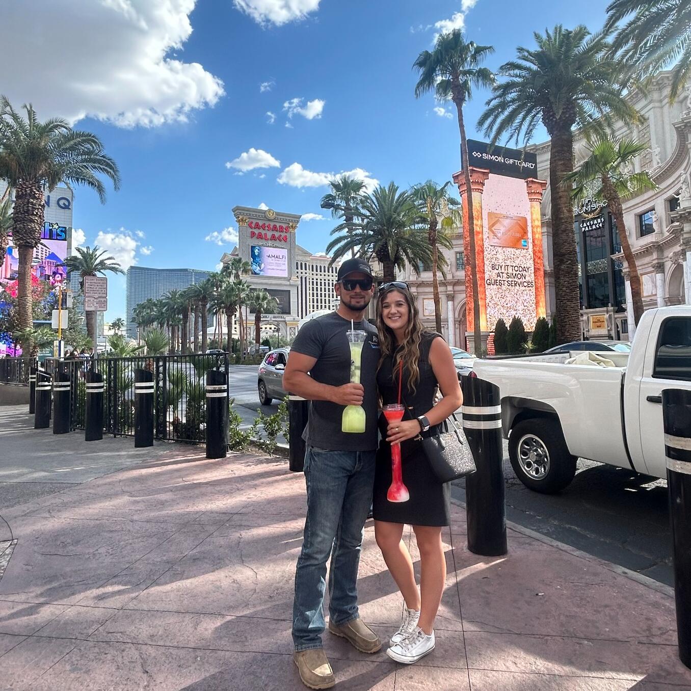 Vegas work trip/mini Vacay! Dakota's first flying experience