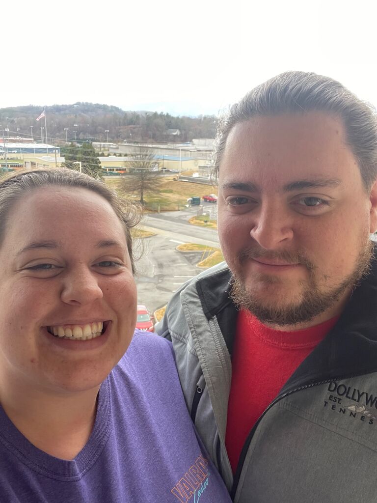 Enjoying the view in pigeon Forge, Tennessee