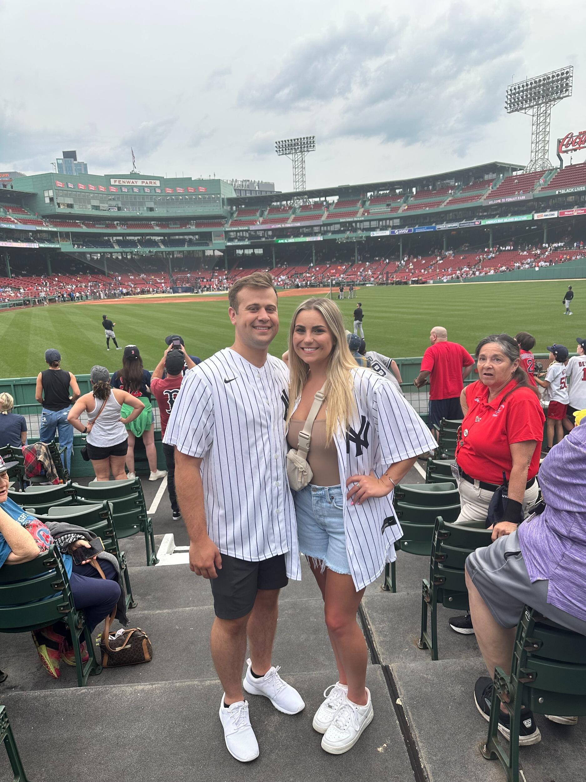 Our First Trip to Fenway Park as Yankees Fans