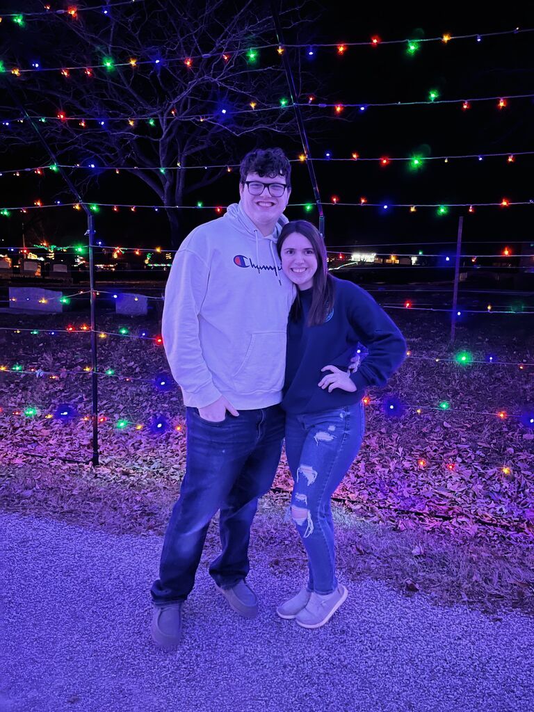 Under our favorite lights, again!