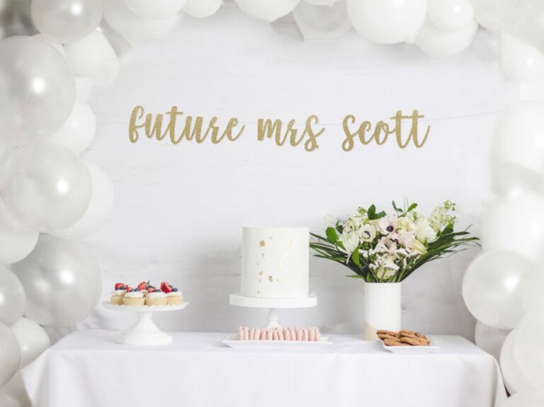 Bridal Shower Banners Your To-Be-Wed Will Stan