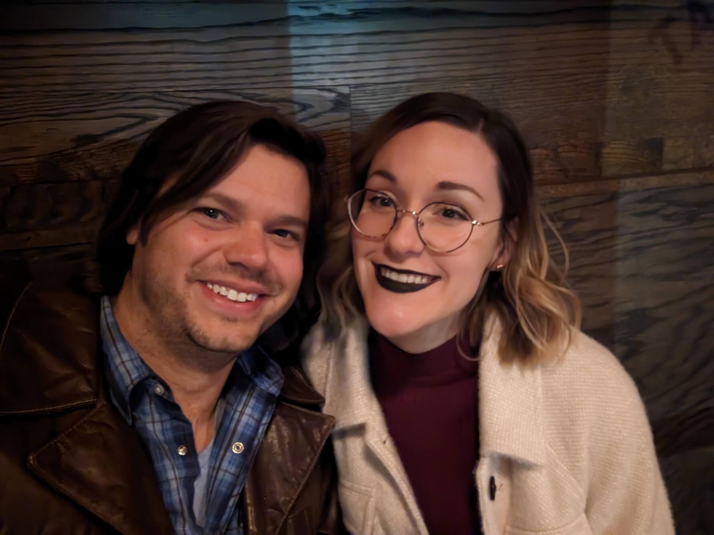 Eric and Jayne out and about in STL.