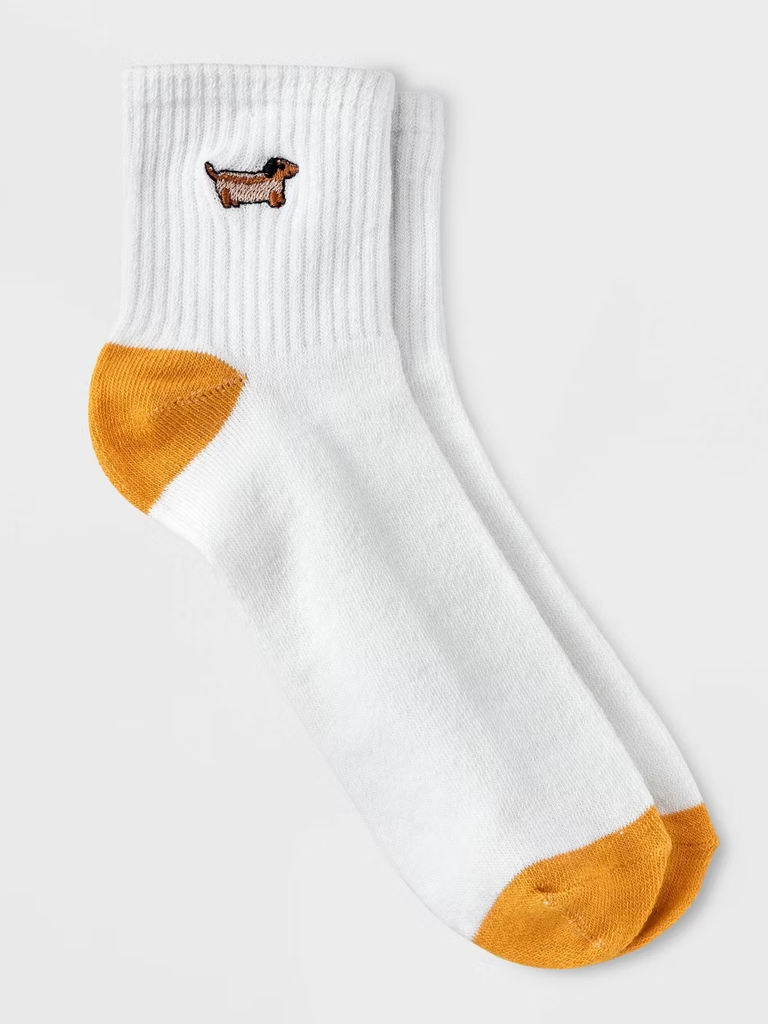 Novelty crew socks bridesmaid proposal gift from Target