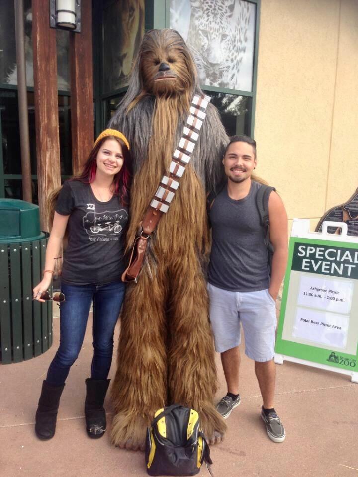 At the Kansas City Zoo.