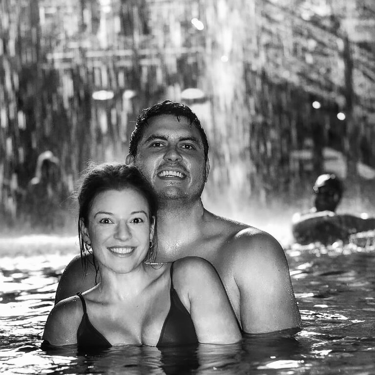 Waterfall & private cave in Dominican Republic 