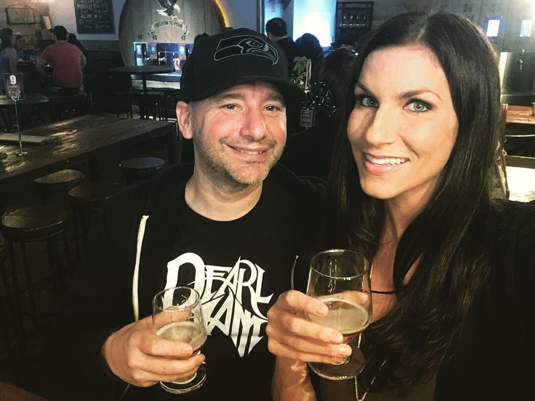 Celebrating Marty's Birthday for the 1st time together