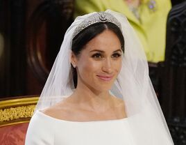 Meghan Markle wedding tiara.