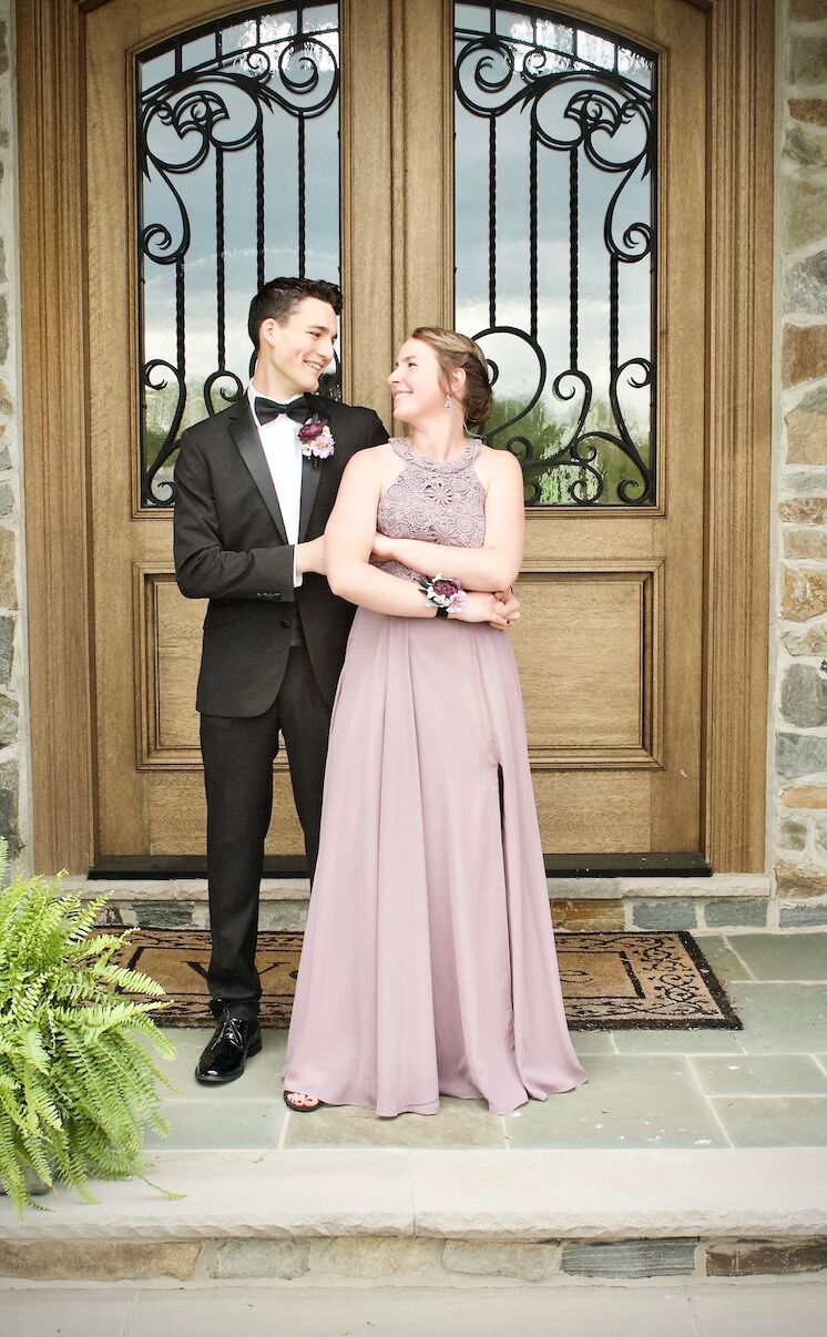 We spent a spring and summer soaking up lots of time together. We got to go to Camden's senior prom together...