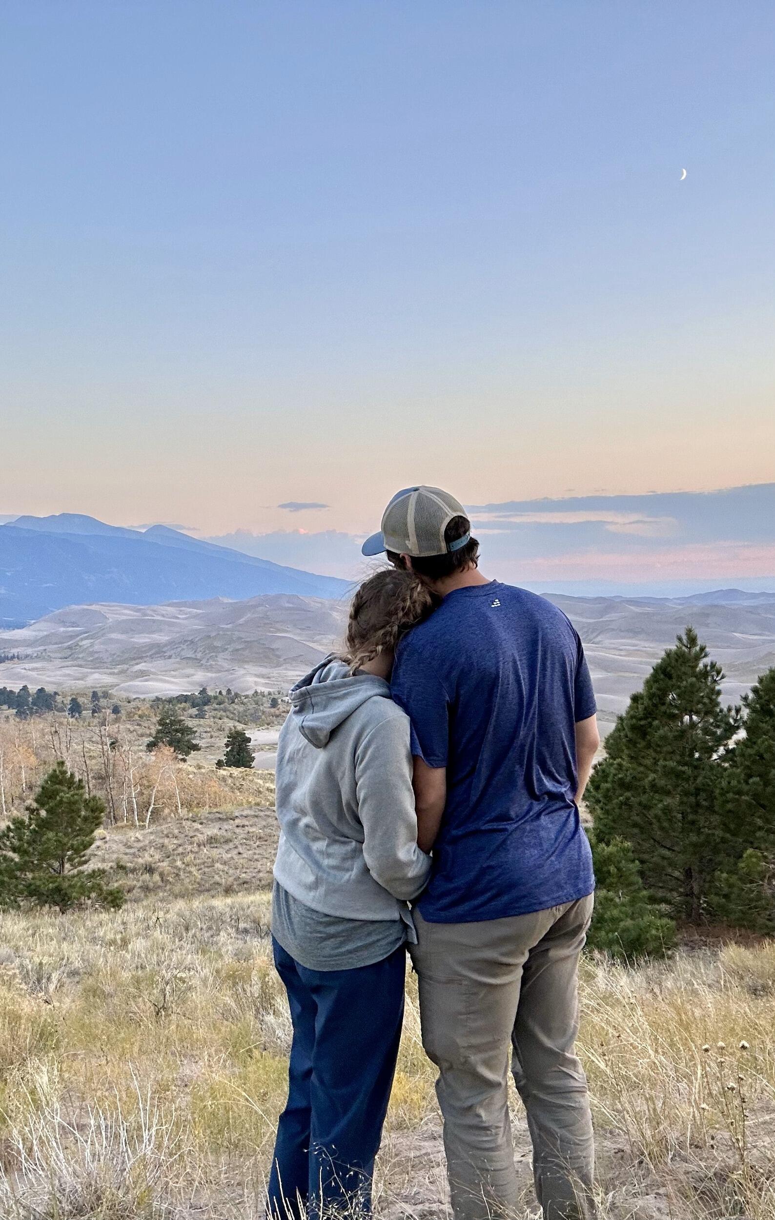 Post Engagement Sunset views. 