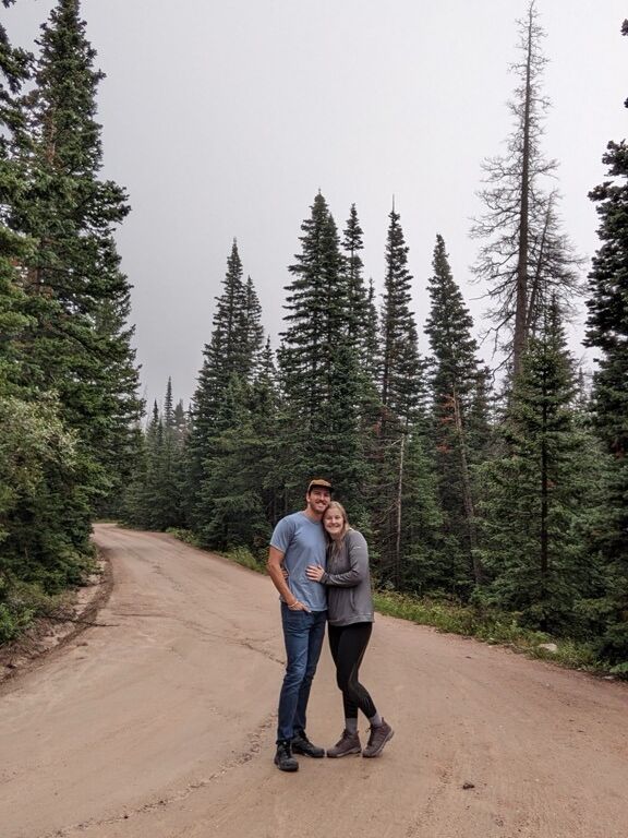 Our first trip to Colorado together (and Zach's first non-swimming-related vacation in 10 years!) 