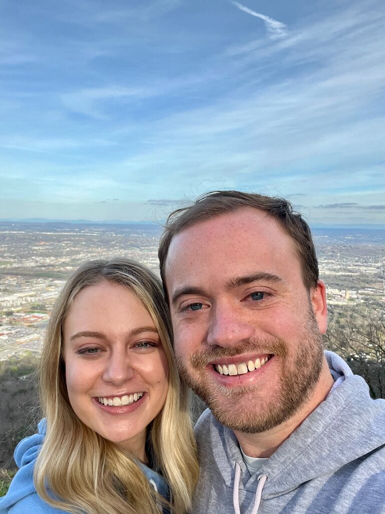 …and enjoyed the simple things they love together, like a good hike and God’s beautiful creation. 