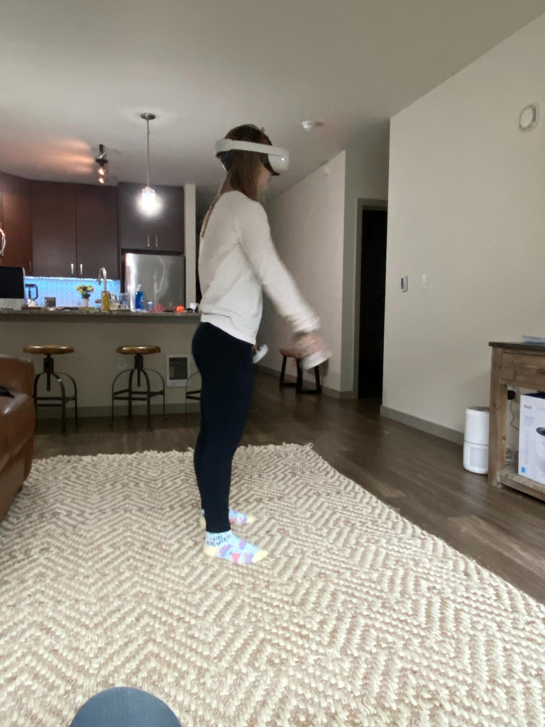 Within a month of Lauren moving to Seattle for her new job, we found ourselves spending most of our free time together, playing VR, doing puzzles, and, of course, lots of baking.