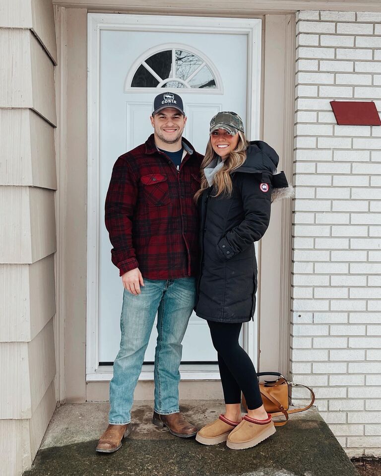Closing day on our 1st house together 🤍