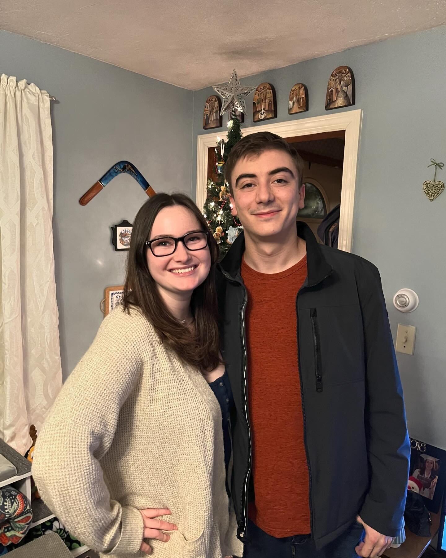 We started dating on December 3rd, 2023! Christmas was the first holiday we spent together ❤️🎄