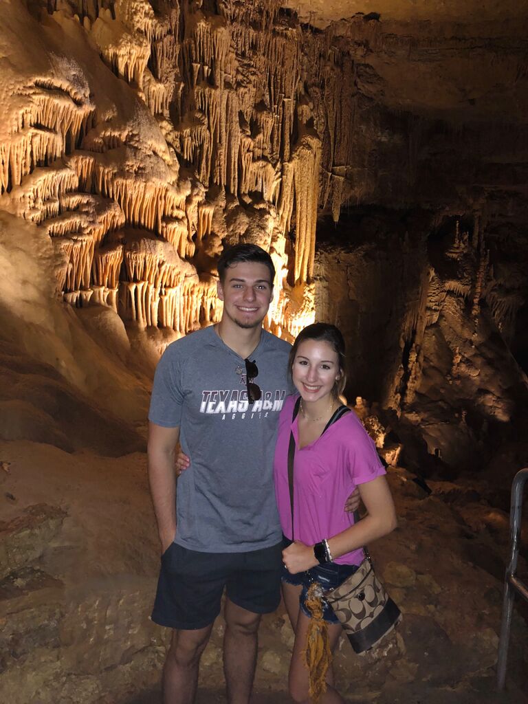 Our first solo trip together to San Antonio