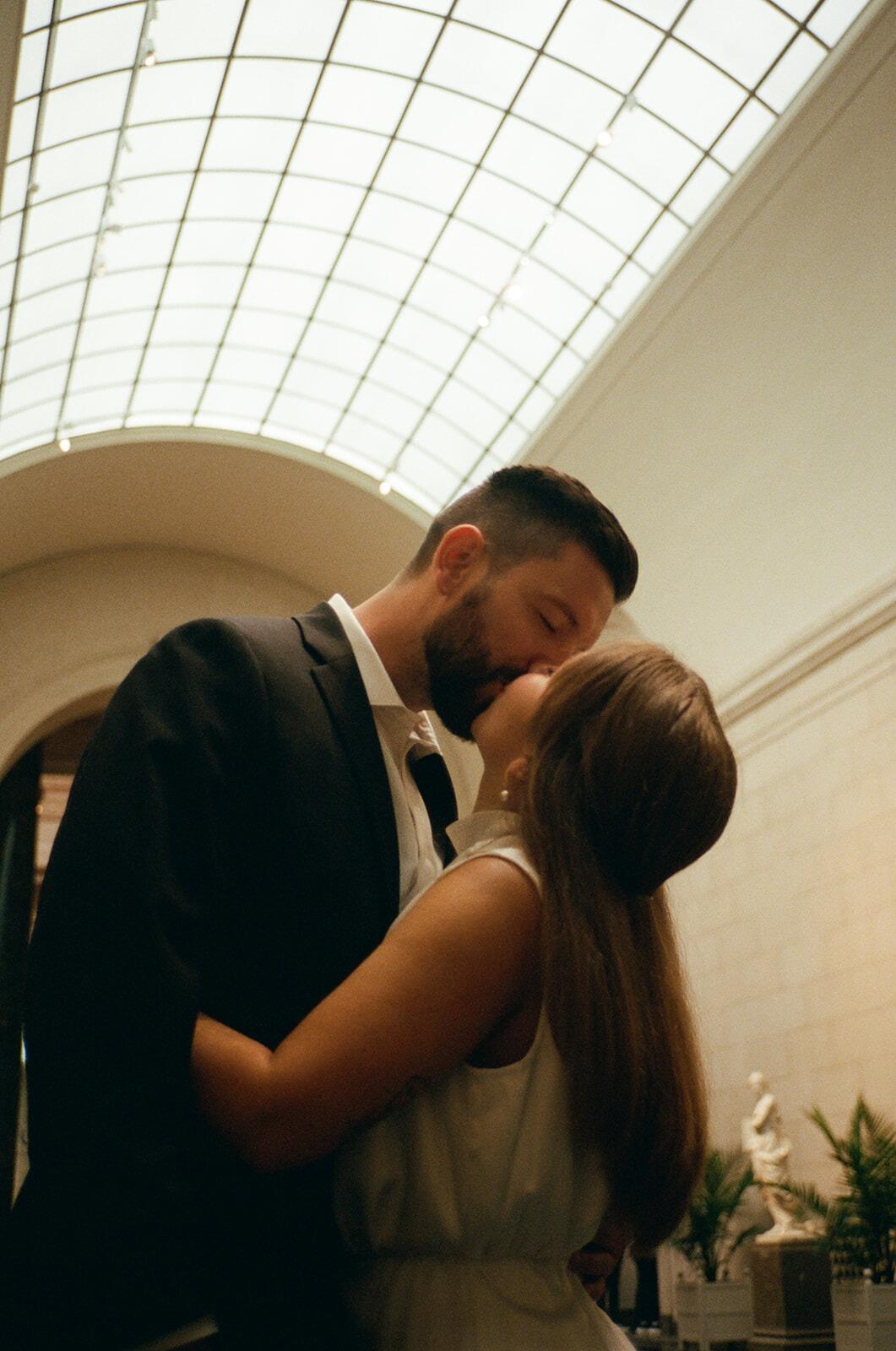 Engagement Pictures at the National Gallery of Art in DC