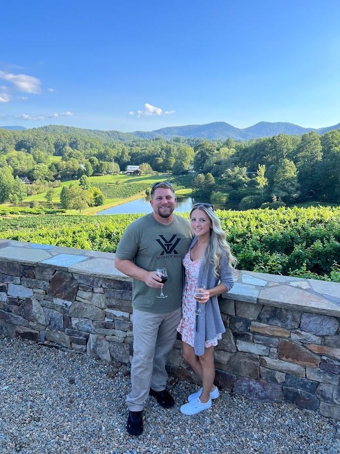 Hiawassee, Georgia trip to celebrate Brent and Lauren's engagement! 