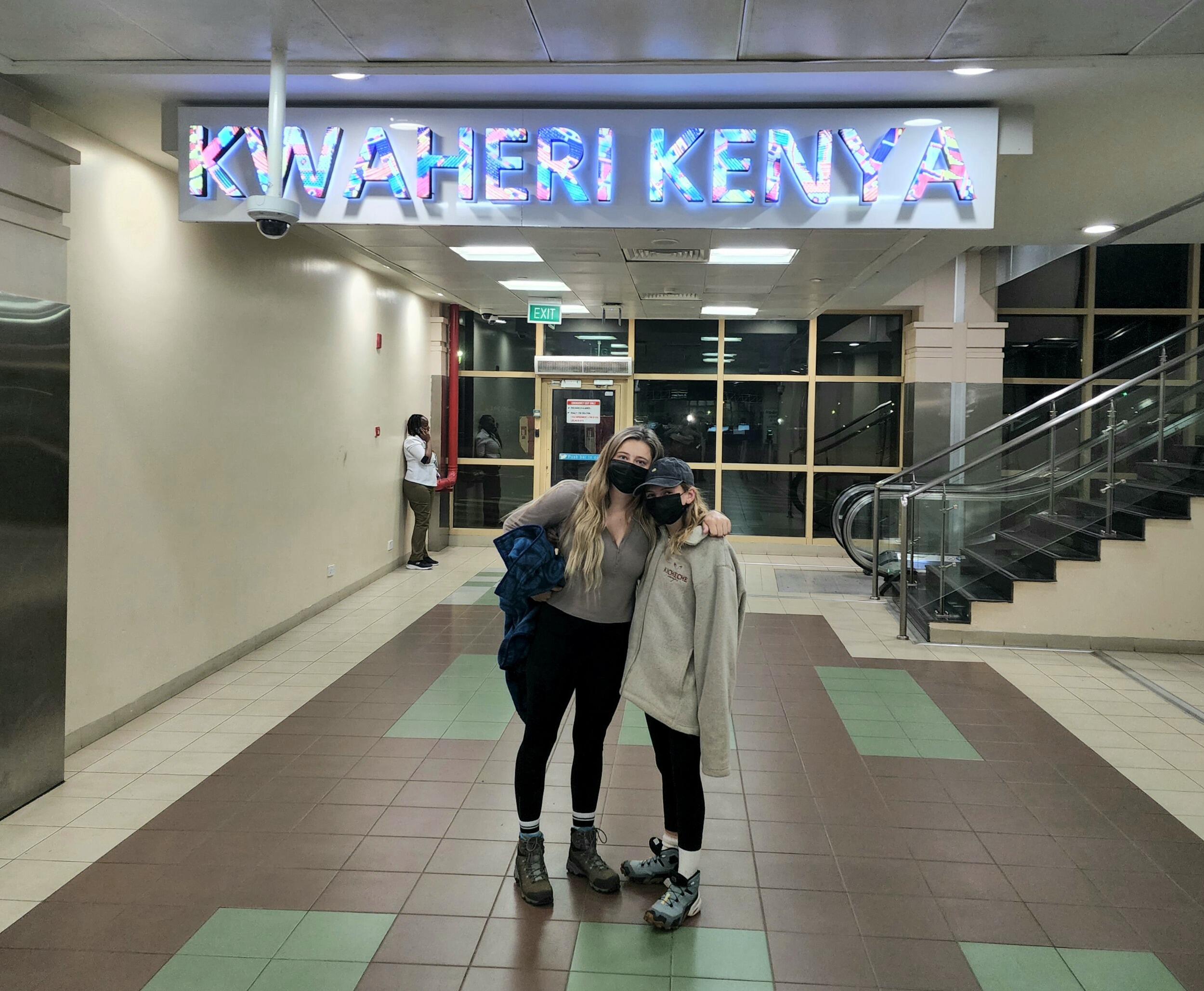 Leaving kenya