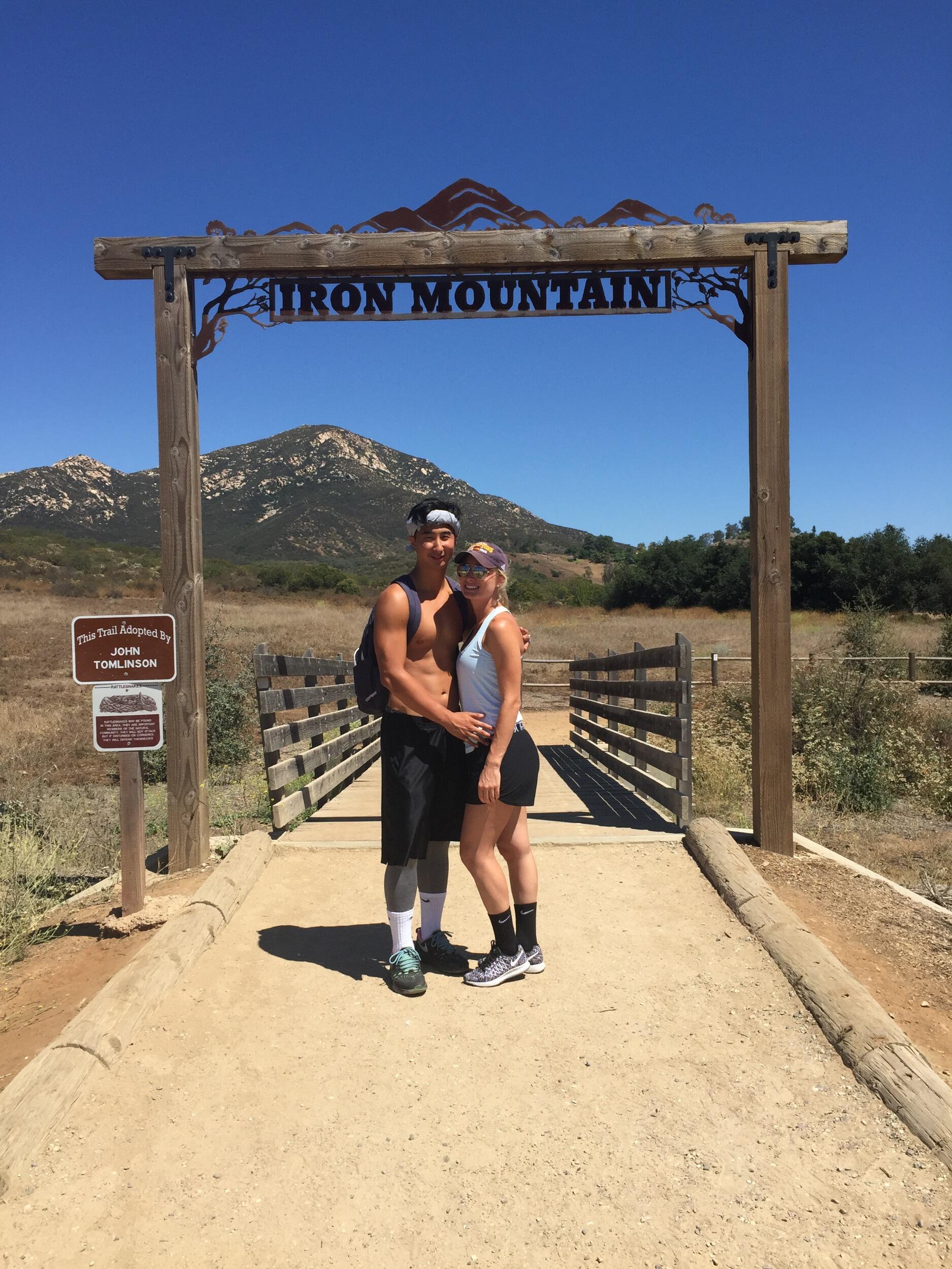 the first of many trips on the West Coast! Hiking in San Diego area! 