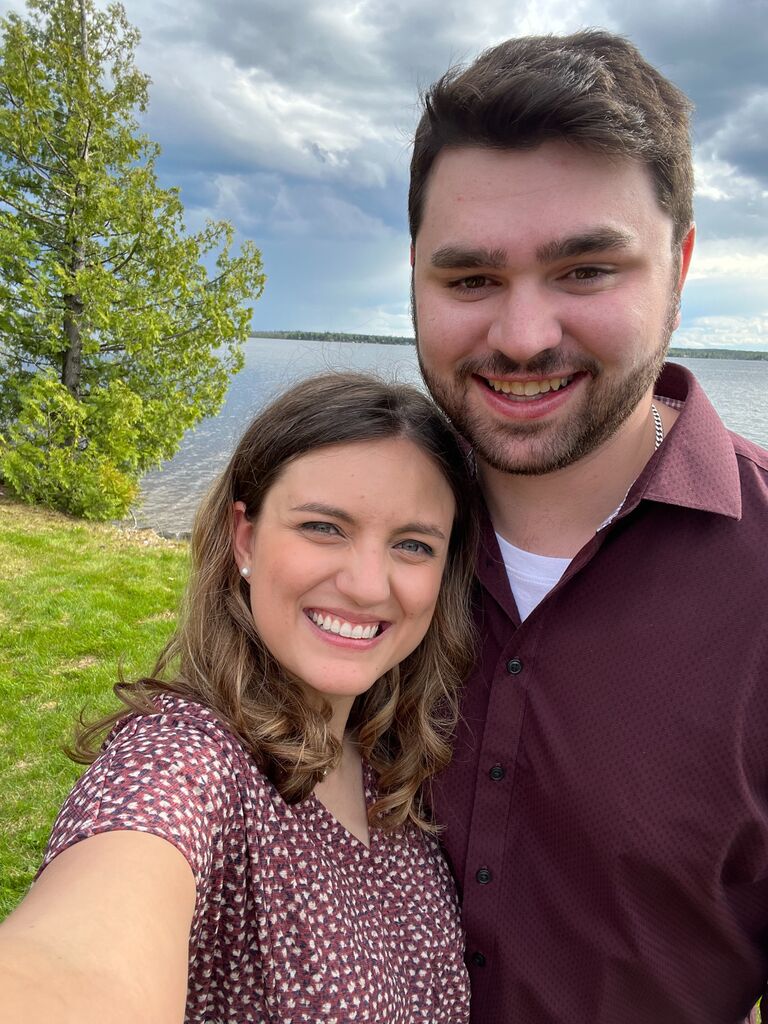 We finally attend our first wedding together,